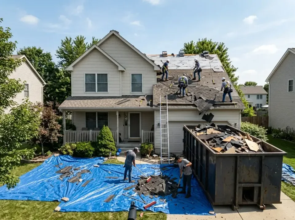 roof-replacement-debris-remova-004 — frequently asked questions, Cheapest Dumpster Rentals in Louisville, MS